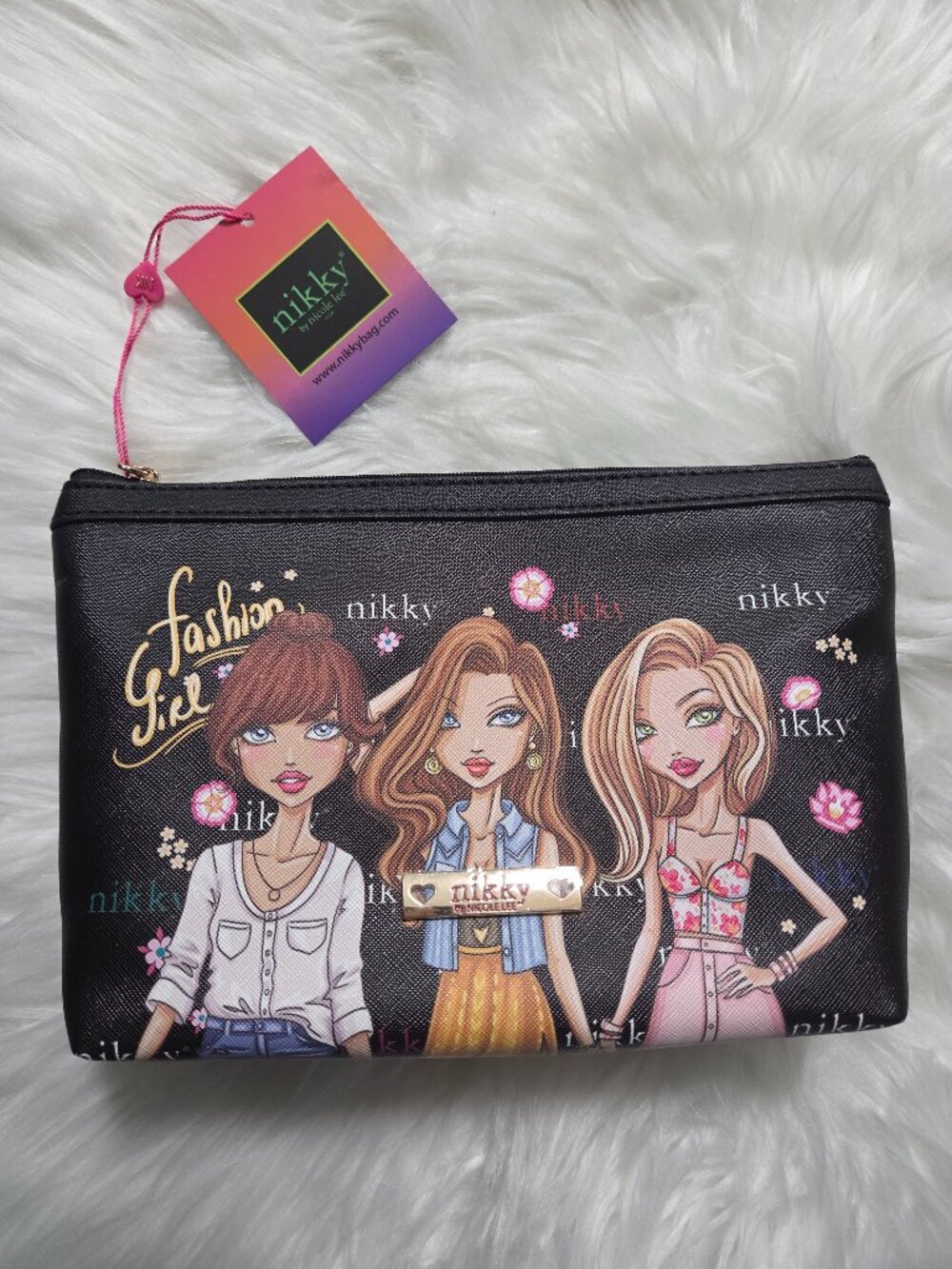 Nikky by Nicole Lee Cosmetic Bag